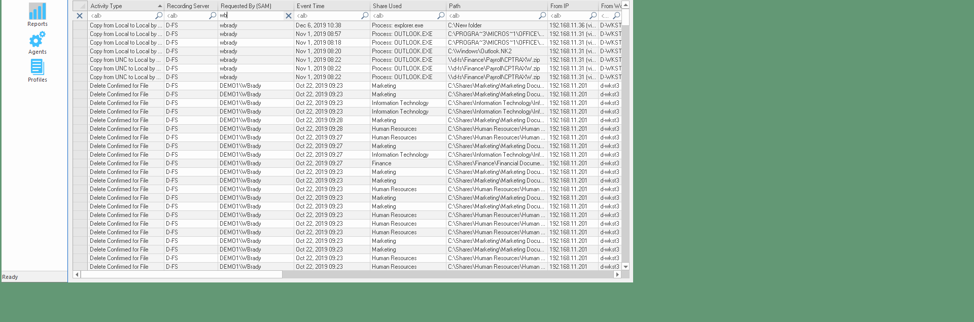 Windows File Change Auditing